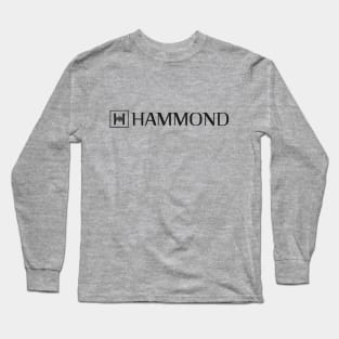 Hammond Organs (Dark Lettering) Long Sleeve T-Shirt